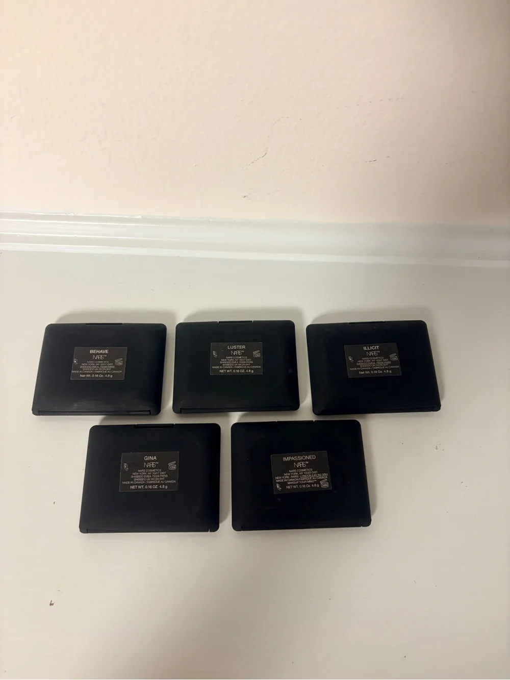 NARS Powder Blush 0.16 oz / 4.8g – Swatched Only / Like New (5 Shades)